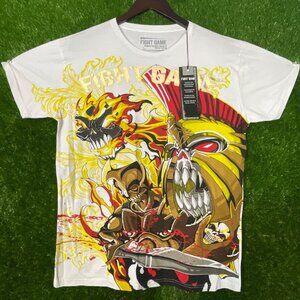 Fight Game Streetwear Brand Promo T-shirt size Large